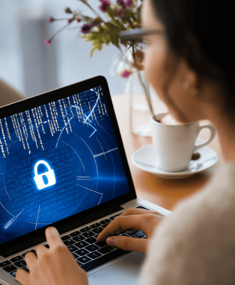 Cybersecurity expert performing Vulnerability Assessment Services on a corporate network